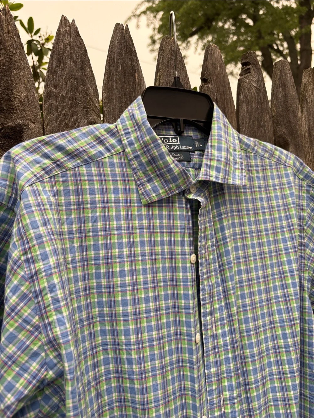 Polo Ralph Lauren large Stanton classic cotton shirt.